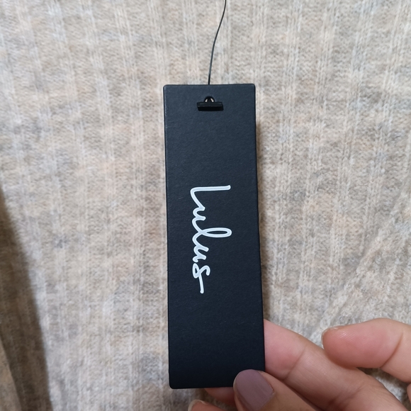 Lulu's Cream Ribbed Cardigan - Picture 4 of 8